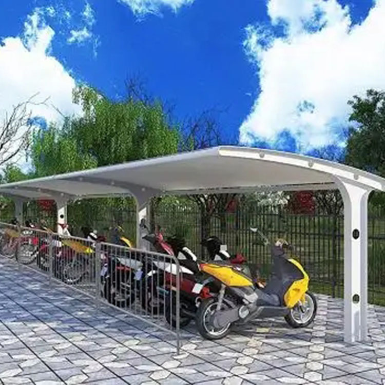 宣城膜结构电动车棚